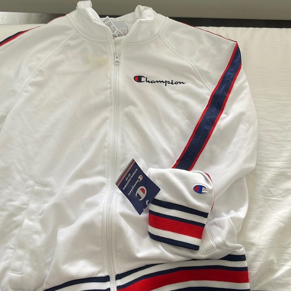 Boys zip up Champion jacket